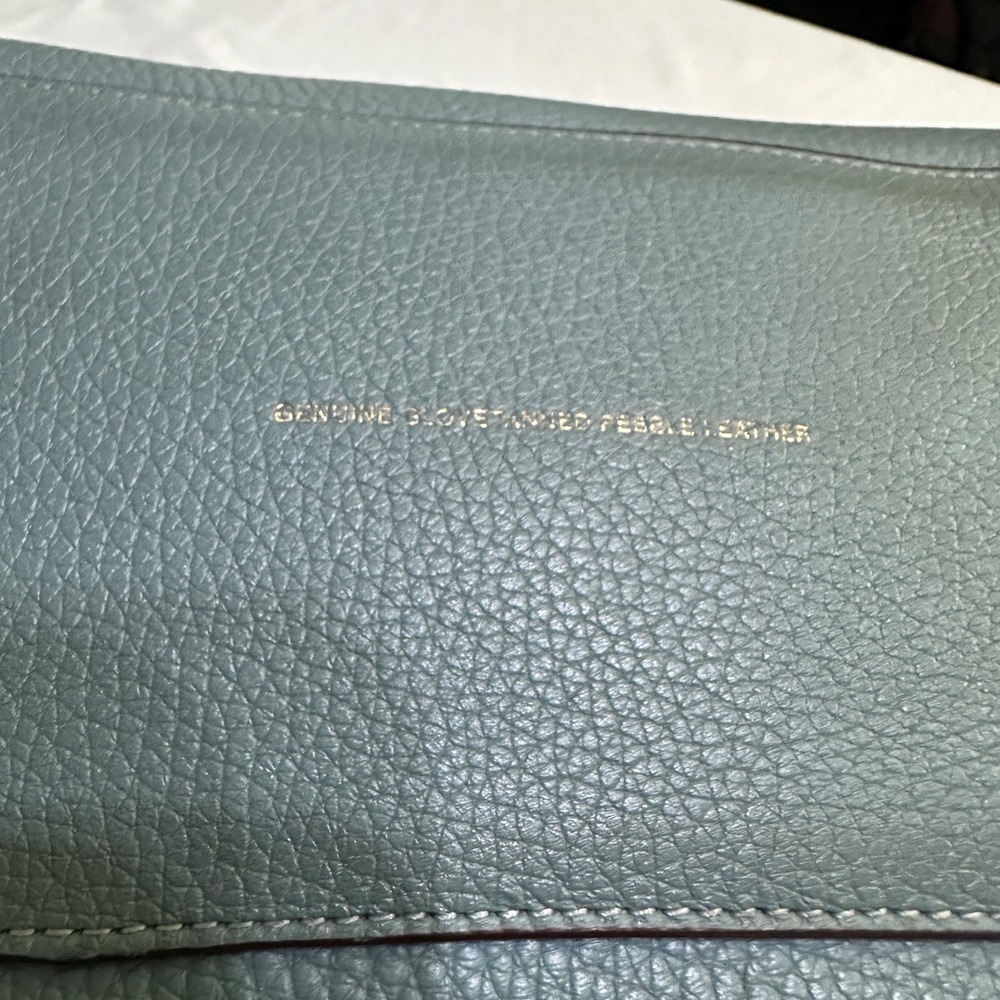 COACH 1941 Rogue 31 Slate Blue Glovetanned Pebble Leather Satchel Bag 38124 - Picture 12 of 16